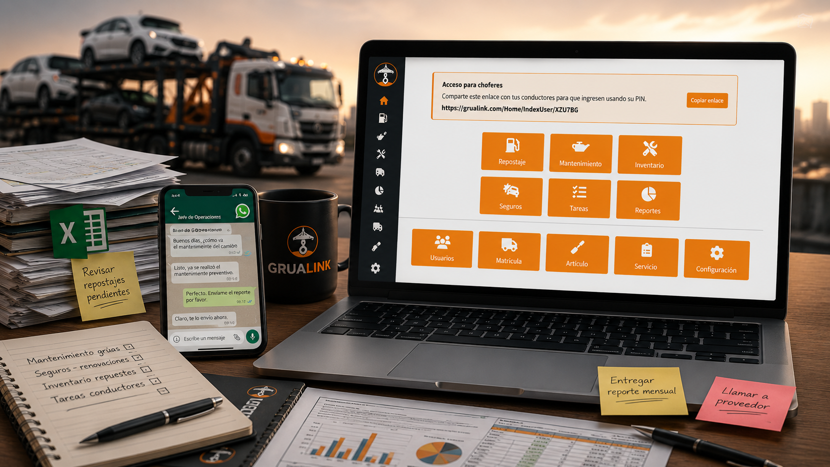 <p>Olvídate de Excel, papeles y WhatsApp</p>